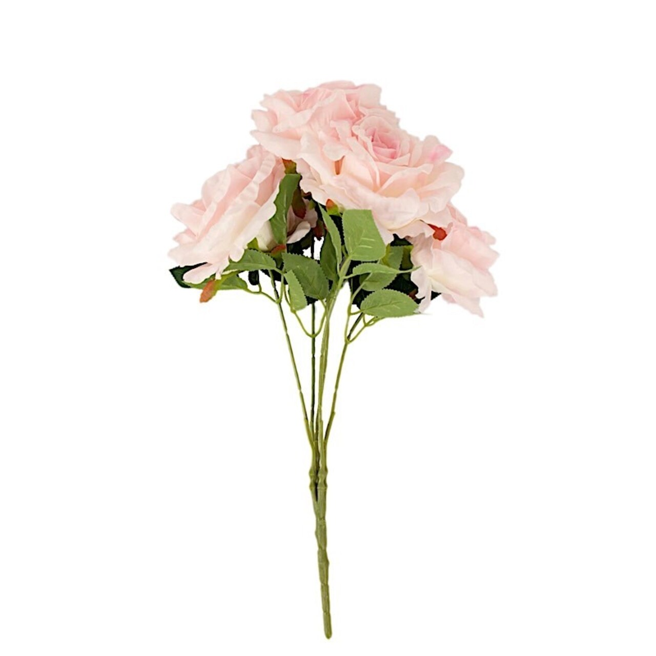 2 Bushes 17" Premium Silk Rose Bouquets – Artificial Wedding & Party Flowers